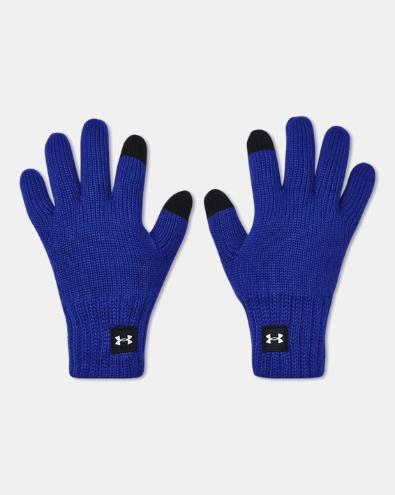 Men's UA Halftime Wool Gloves in Blue image number 0